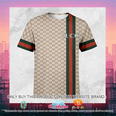 gucci pattern shirt